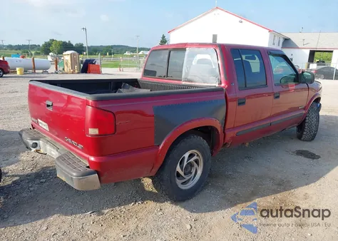2002 Chevrolet S-10 Ls z USA, uszkodzony, nr VIN 1GCDT13W82K193777
